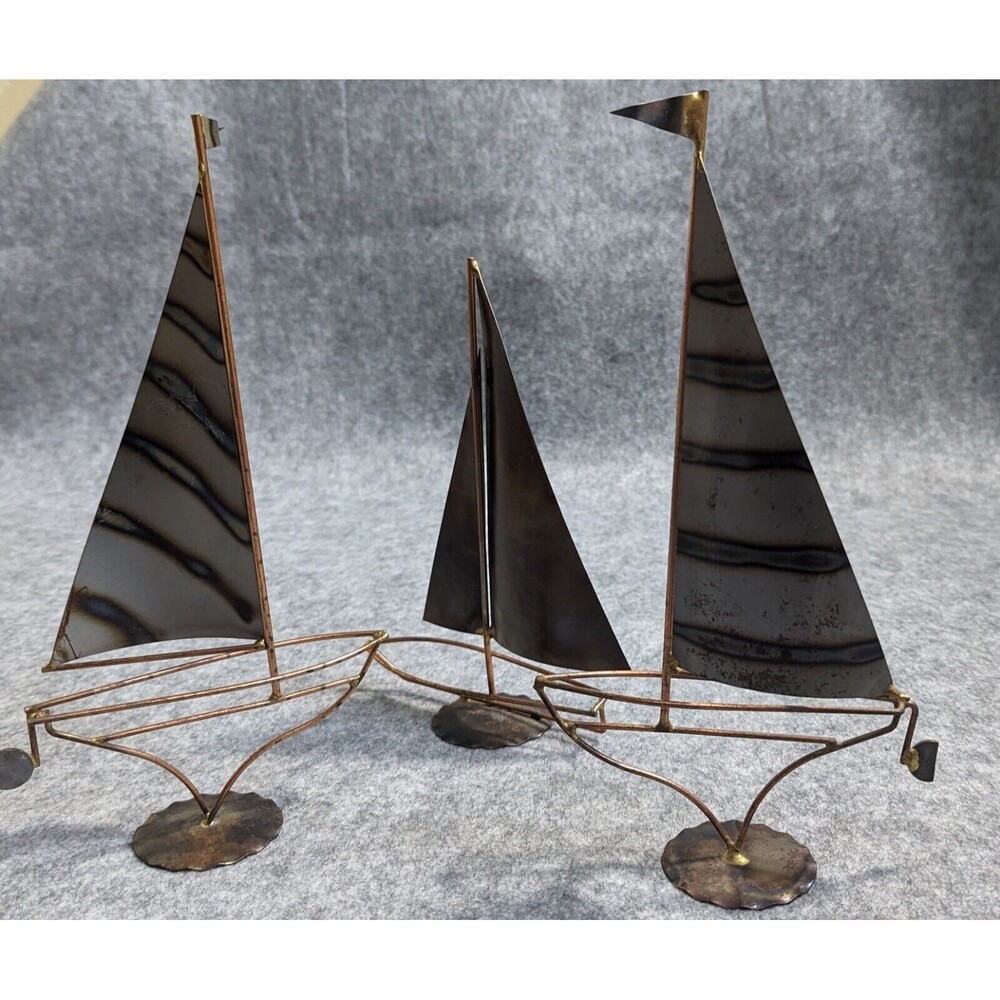 Handmade Sailboat Decorations (3)